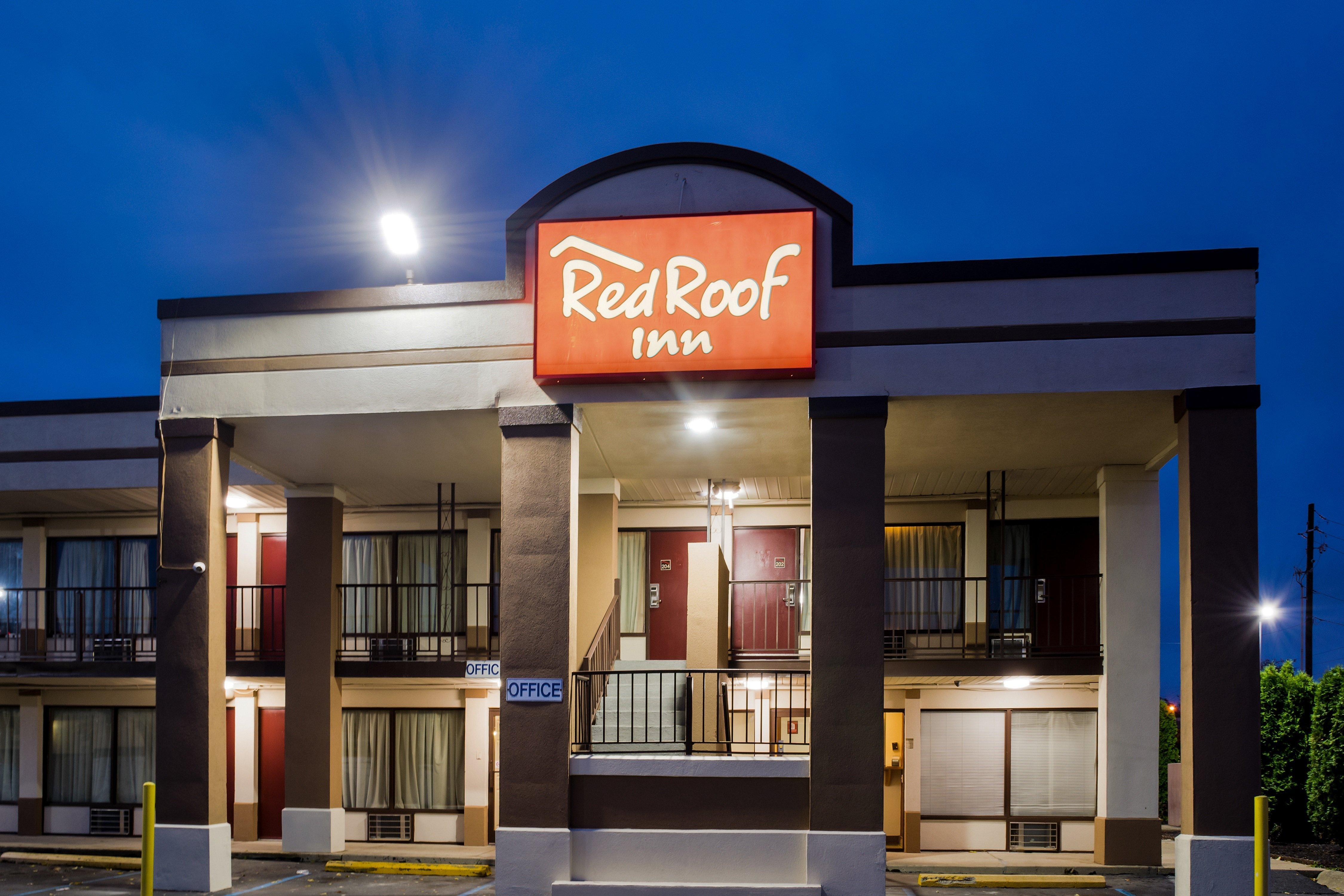 Red Roof Inn Indianapolis East Exterior foto